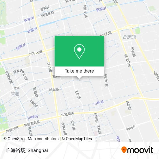 临海浴场 map