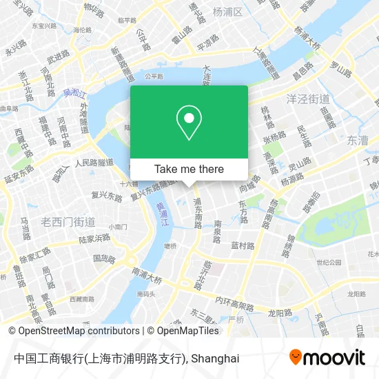 中国工商银行(上海市浦明路支行) map