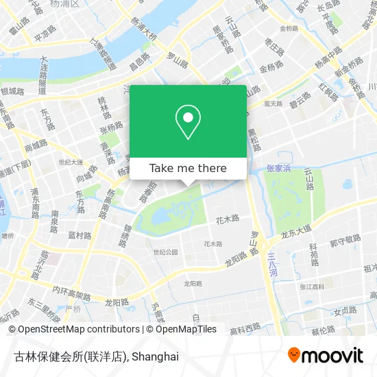 古林保健会所(联洋店) map