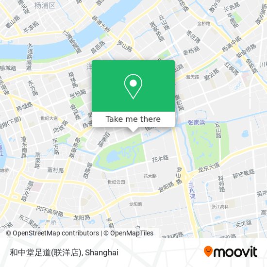和中堂足道(联洋店) map