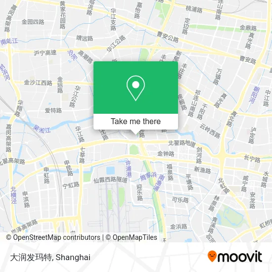 大润发玛特 map