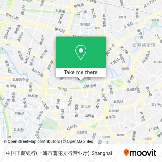中国工商银行(上海市普陀支行营业厅) map