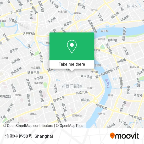 淮海中路58号 map