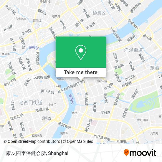 康友四季保健会所 map