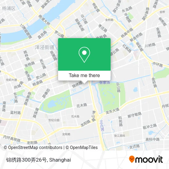 锦绣路300弄26号 map