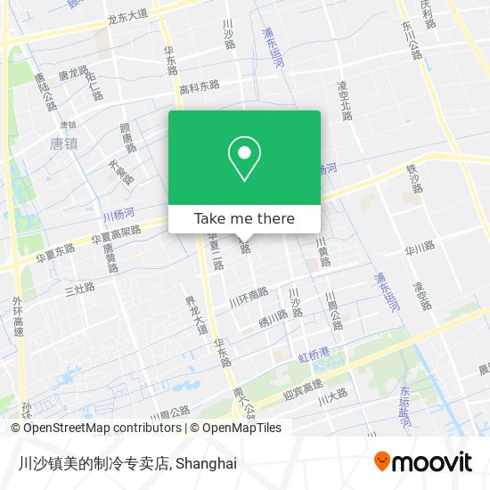 川沙镇美的制冷专卖店 map