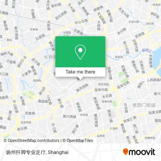 扬州扦脚专业足疗 map