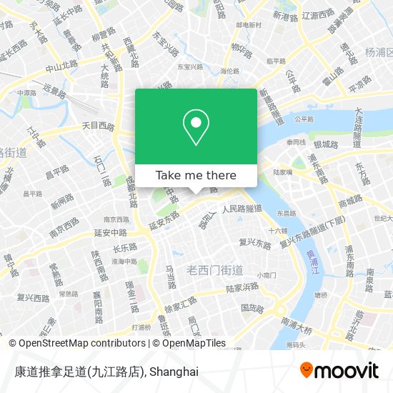 康道推拿足道(九江路店) map