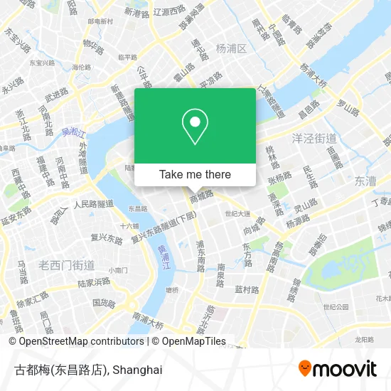 古都梅(东昌路店) map