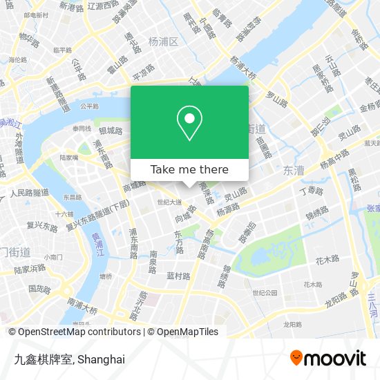 九鑫棋牌室 map