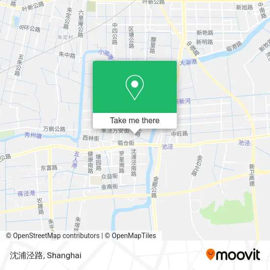 沈浦泾路 map