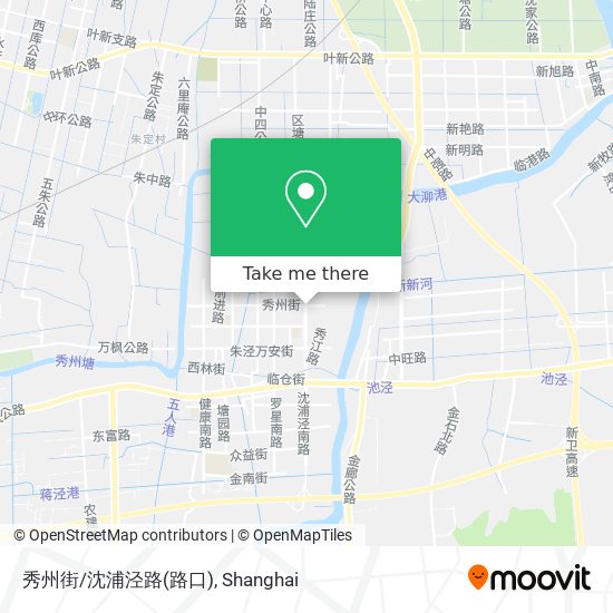 秀州街/沈浦泾路(路口) map