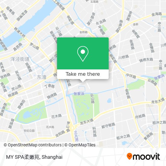 MY SPA柔嫩苑 map