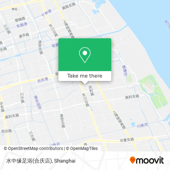 水中缘足浴(合庆店) map