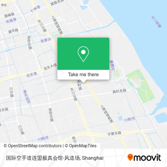 国际空手道连盟极真会馆-风道场 map