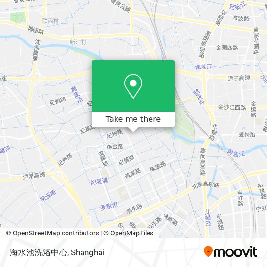 海水池洗浴中心 map