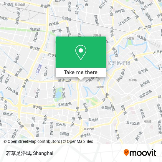 若草足浴城 map
