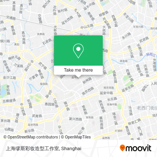 上海缪斯彩妆造型工作室 map