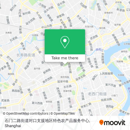 石门二路街道对口支援地区特色农产品服务中心 map