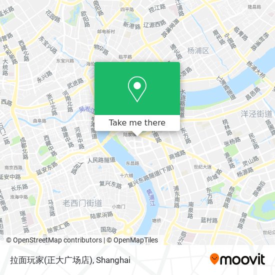 拉面玩家(正大广场店) map