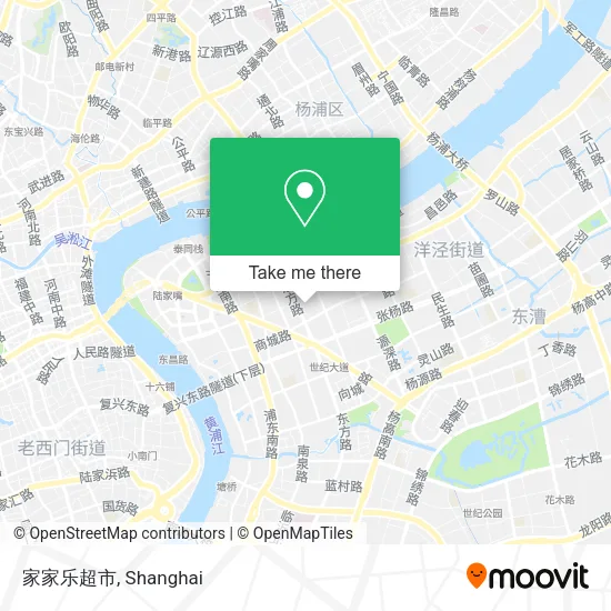 家家乐超市 map