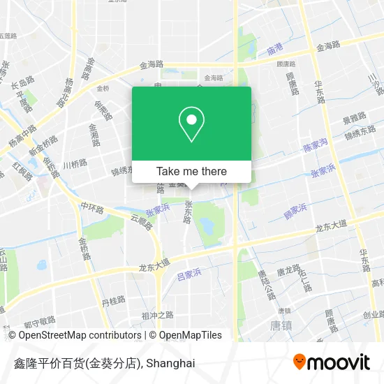 鑫隆平价百货(金葵分店) map
