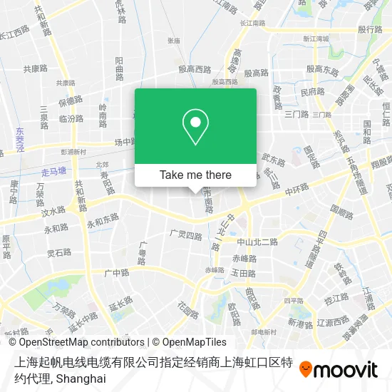 上海起帆电线电缆有限公司指定经销商上海虹口区特约代理 map