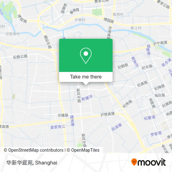 华新华庭苑 map