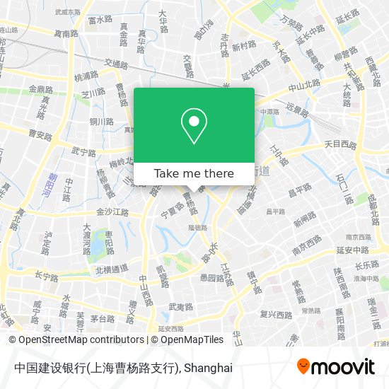 中国建设银行(上海曹杨路支行) map