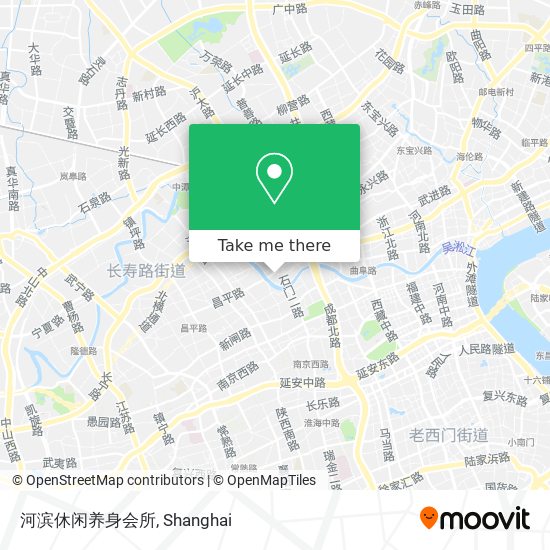 河滨休闲养身会所 map