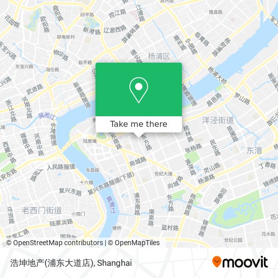 浩坤地产(浦东大道店) map
