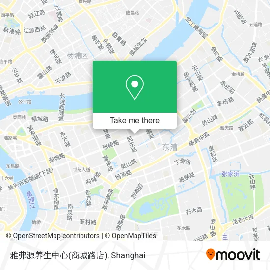 雅弗源养生中心(商城路店) map