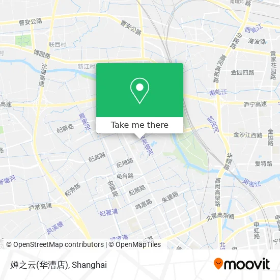 婵之云(华漕店) map