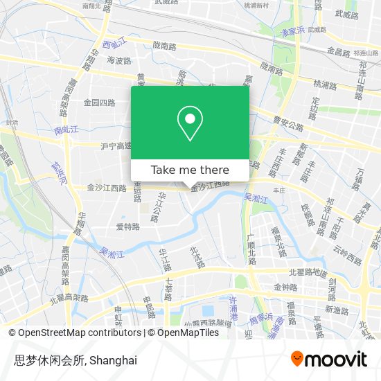 思梦休闲会所 map