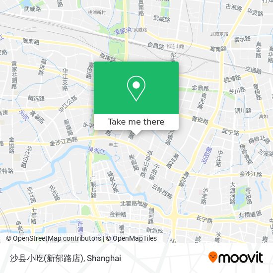 沙县小吃(新郁路店) map