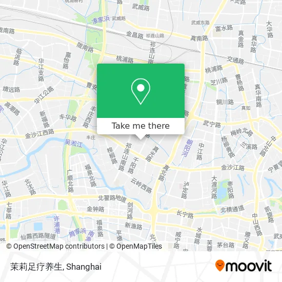 茉莉足疗养生 map