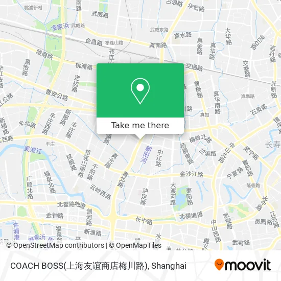 COACH BOSS(上海友谊商店梅川路) map