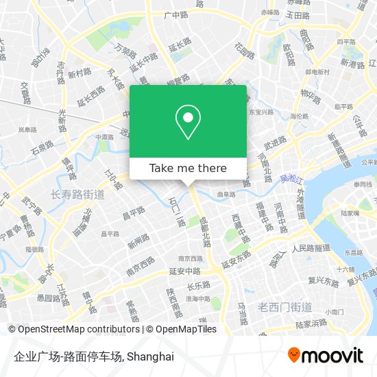 企业广场-路面停车场 map
