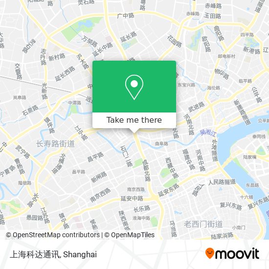 上海科达通讯 map