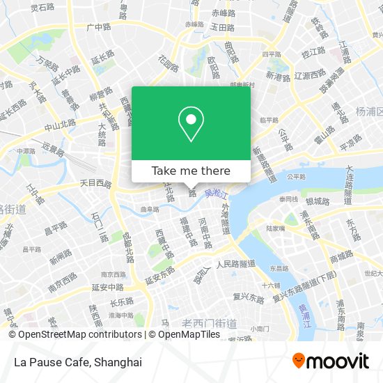 La Pause Cafe map