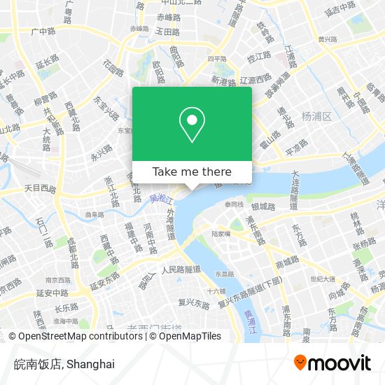 皖南饭店 map