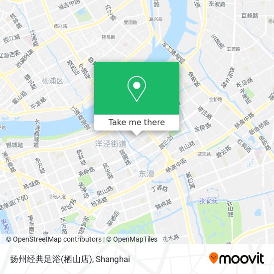 扬州经典足浴(栖山店) map