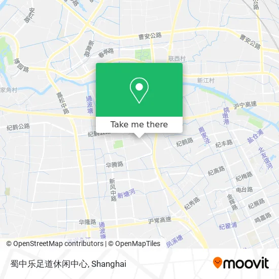 蜀中乐足道休闲中心 map