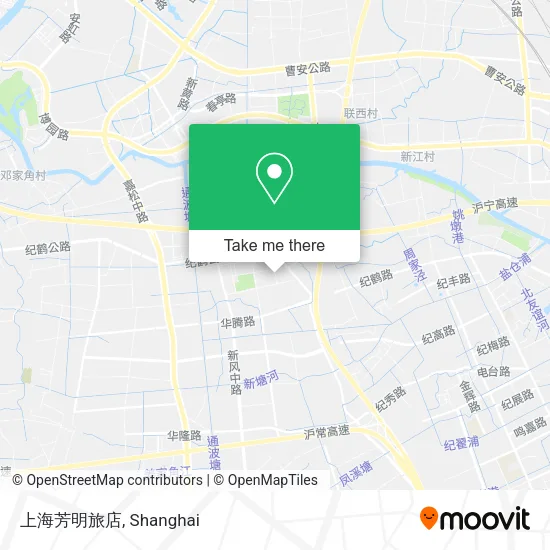 上海芳明旅店 map