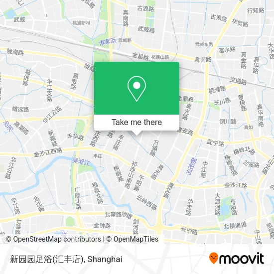 新园园足浴(汇丰店) map