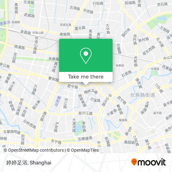 婷婷足浴 map