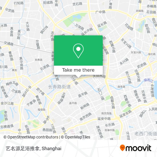 艺名源足浴推拿 map