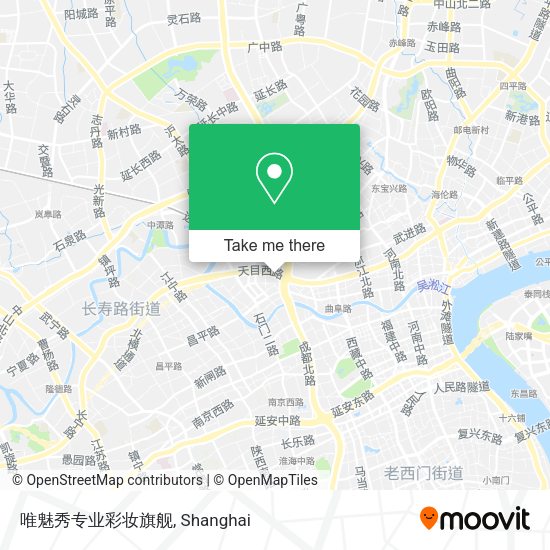 唯魅秀专业彩妆旗舰 map