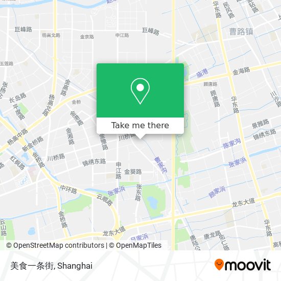美食一条街 map