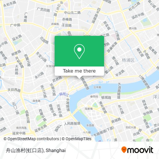 舟山渔村(虹口店) map